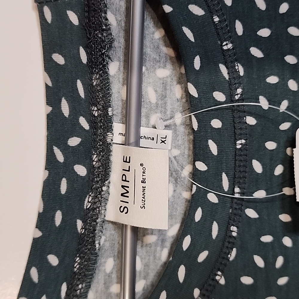 Simple Suzanne Betro Swing Long Sleeve Top NWT Size Xlarge - Picture 4 of 7